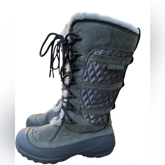 Columbia Women's Heather Canyon Fur Snow Boots - Picture 9 of 16